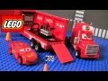 Cars 2 Lego Mack's Team Truck 8486 Complete Assembly Disney Pixar car-toys Lightning McQueen