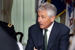 US Defence Secretary Chuck Hagel said that the decision to bring back the staff to work was based on an interpretation of the 'Pay Our Military Act', which was passed by the Congress shortly before the shutdown