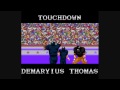 Tim Tebow's TD Pass to Demaryius Thomas to Beat the Steelers in Overtime...Tecmo Style