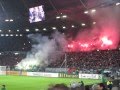 Hannover 96 - Dynamo Dresden DFB Pokal Pyro Platzsturm Elfmeterschießen