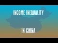 Income Inequality in China