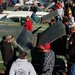 Some 15,000 bidders and spectators showed up for the auction of the Lambrecht Collection. Attractions included a row of 1959 Chevys.