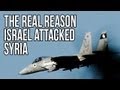 The REAL Reason Israel Attacked Syria