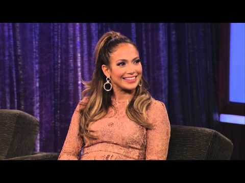 Jennifer Lopez on Jimmy Kimmel Live PART 1