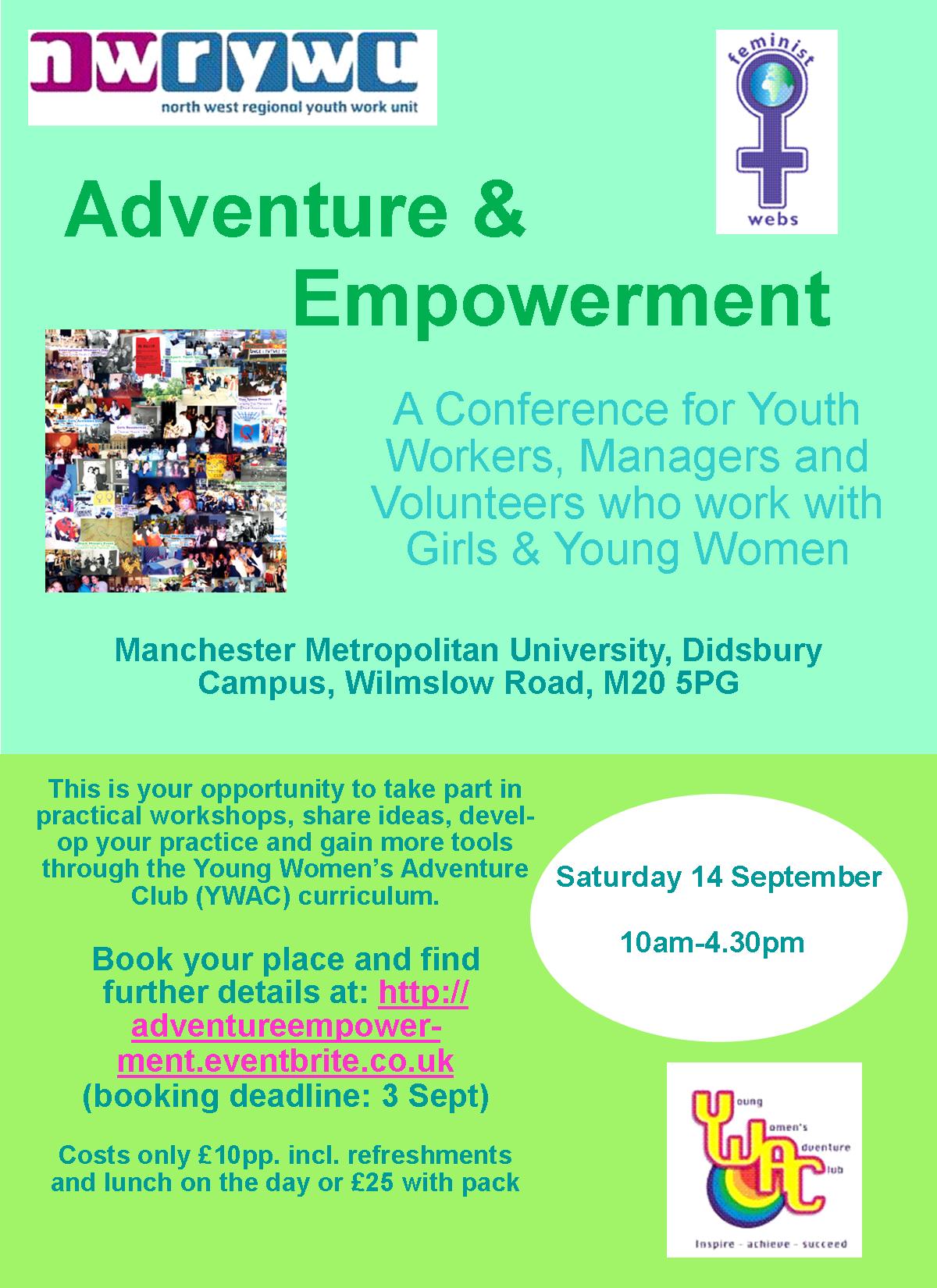 adventure and empowerment poster