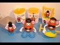 1998 MR. POTATO HEAD SET OF 5 BURGER KING KID'S MEAL TOY'S VIDEO REVIEW