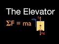 Newton's 2nd Law, The Normal Force, The Elevator