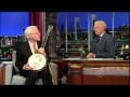 David Letterman 2012-09-24 Steve Martin Banjo Session ft. Mark Johnson & Emory Lester