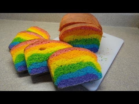 How To Make Rainbow Bread