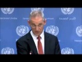 October 7, 2013 United Nations Press Meeting: World Events, Libya, Syria, Africa etc.