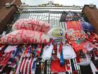 Tributes at Anfield’s Shankly Gates following the publication of the Hillsborough report last year