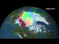 Disappearing Arctic Sea Ice - Melting Polar Ice Cap | Earth Science Footage Video