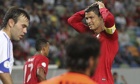 Cristiano Ronaldo during the 1-1 draw between Portugal and Israel