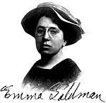 Portrait of Emma Goldman