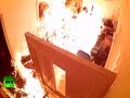 Torch-job video: TV station set on fire in Maldives