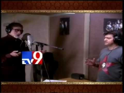 Amitabh Bachchan sings 'LIVE' at a Concert promoting Peace-TV9