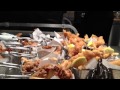 Bacchanal Buffet at Caesars Palace Las Vegas Opening Day 9-11-12