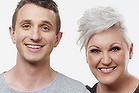 Tommy Little and Meshel Laurie.