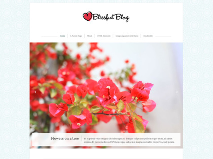 Blissful Blog WordPress Theme