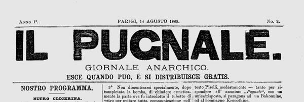 journa "Il Pugnale" n2