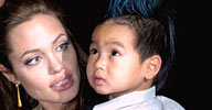 Image: Angelina Jolie & Maddox Jolie-Pitt (© Camilla Morandi/Rex Features)