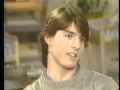 Tom Cruise interview with Rona Barrett (1984)