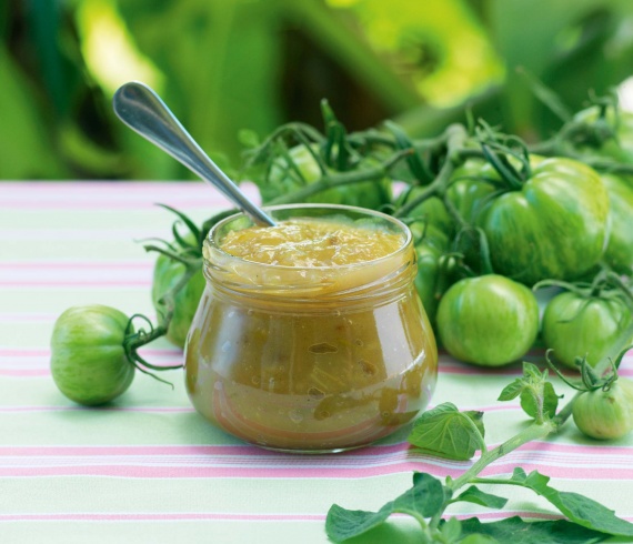 Green tomato relish