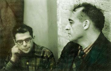 Allen Ginsberg, Kenneth Patchen, by Harry Redl