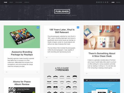 Publisher WordPress Theme