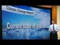 What will be in climate change report?