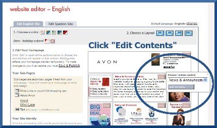 Avon-Edit Contents