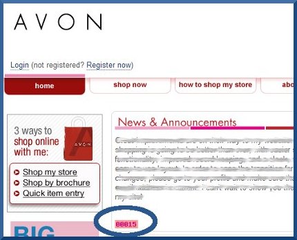 Avon-Sample StatCounter