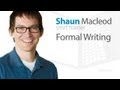 Formal Writing