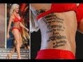 Miss Kansas' tattoos turning heads at Miss America pageant