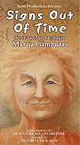 DVD cover for the Marija Gimbutas goddess movie, Signs Out of Time