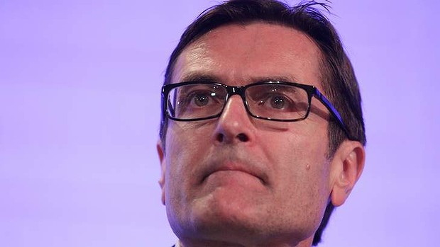 Climate Change Minister Greg Combet addresses the National Press Club on Wednesday.