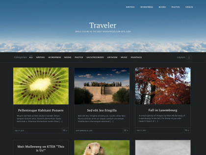 Traveler WordPress Theme