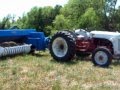 1952 Ford 8N Baling Hay with a 530 Square Baler 2012