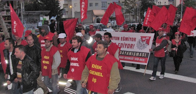 Genel-İş 1 Nolu Şube Kartal Belediyesi’ni Protesto Etti