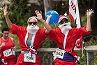 Santa Fun Runners in Brisbane