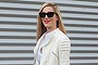 PARIS, FRANCE - SEPTEMBER 25: Senior fashion market editor for Harpers Bazaar U.S Joanna Hillman wears Gap jeans, J Crew blouse, Alexander Wang bag, Celine shoes and sunglasses and Elizabeth and James jacket on day 2 of Paris Fashion Week Spring/Summer 2014, Paris September 25, 2013 in London, England. (Photo by Kirstin Sinclair/FilmMagic)