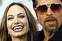 Angelina Jolie and Brad Pitt.