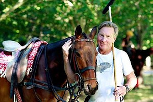 Peter Higgins of the Sydney Polo Club.