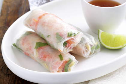 Rice paper rolls