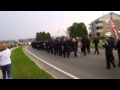 New Brunswick Firefighter marching in Parade at 2013 Memorial in Fredericton!!!!