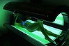 Avoidable risk ... a study has linked sunbed use with early onset melanoma.