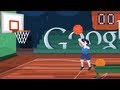 London 2012 Basketball Google Doodle