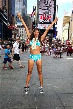 Seafolly Models take over Times Square