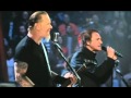 Ray Davies of The Kinks with Metallica @ Madison Square Garden (10/09)