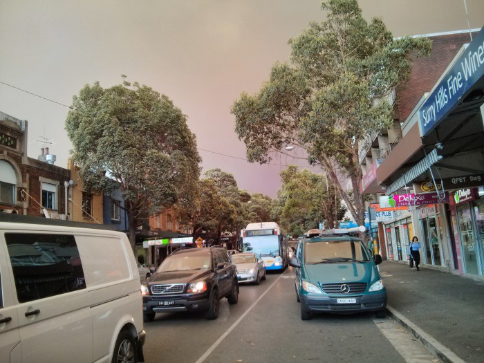 Sydney Bushfires